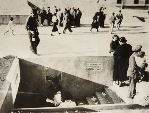 Rote Luftschutzbunker helfen, rote Luftangriffe zu bekämpfen, Castellón